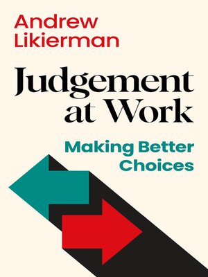 cover image of Judgement at Work